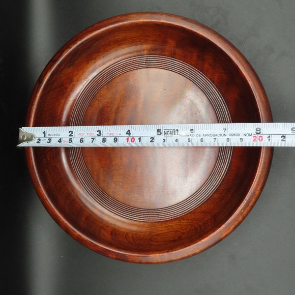 Yamanaka Beautiful Wooden Candy Bowl / Salad Bowl Made in Japan - Picture 5 of 7